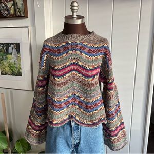 POLO RALPH LAUREN wool multicolor sweater